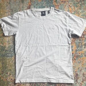 Kith x Calvin Klein Indigo Short Sleeve Lax Tee